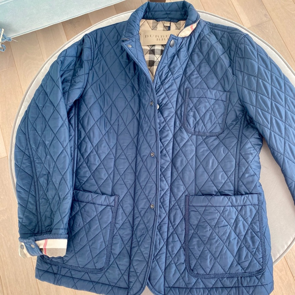 Burberry quilted men’s jacket size L